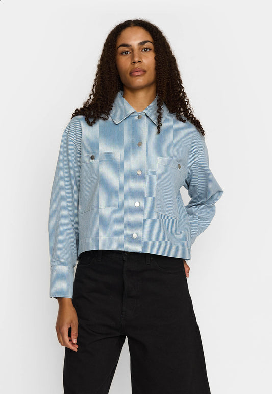Cropped Shirt, Blue, Selfhood