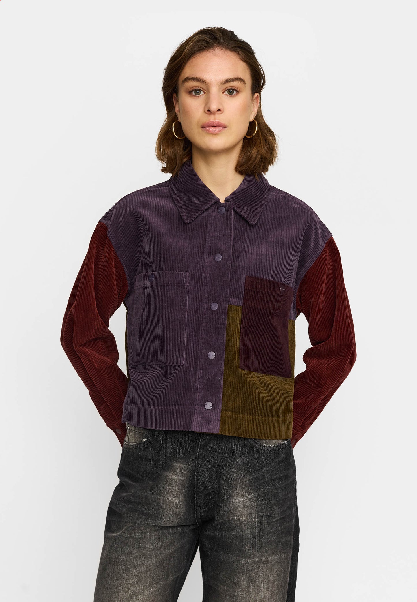 Cropped Jakke, Darkpurple, Selfhood