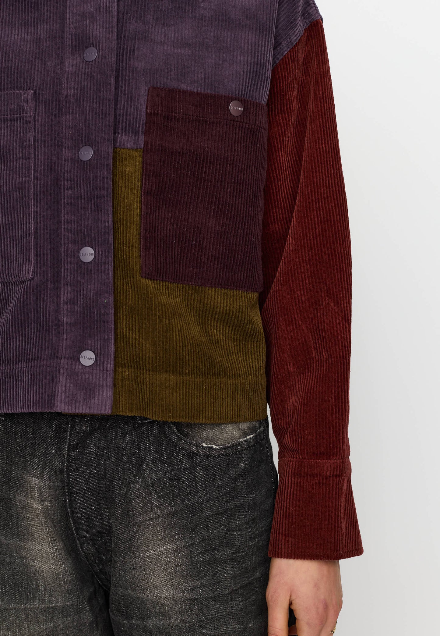 Cropped Jakke, Darkpurple, Selfhood