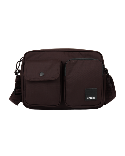 Crossbody bag 'Miles', Downtown Mocha, Kintobe