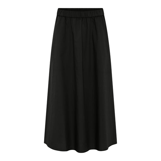Melbourne Ankle Skirt (black)