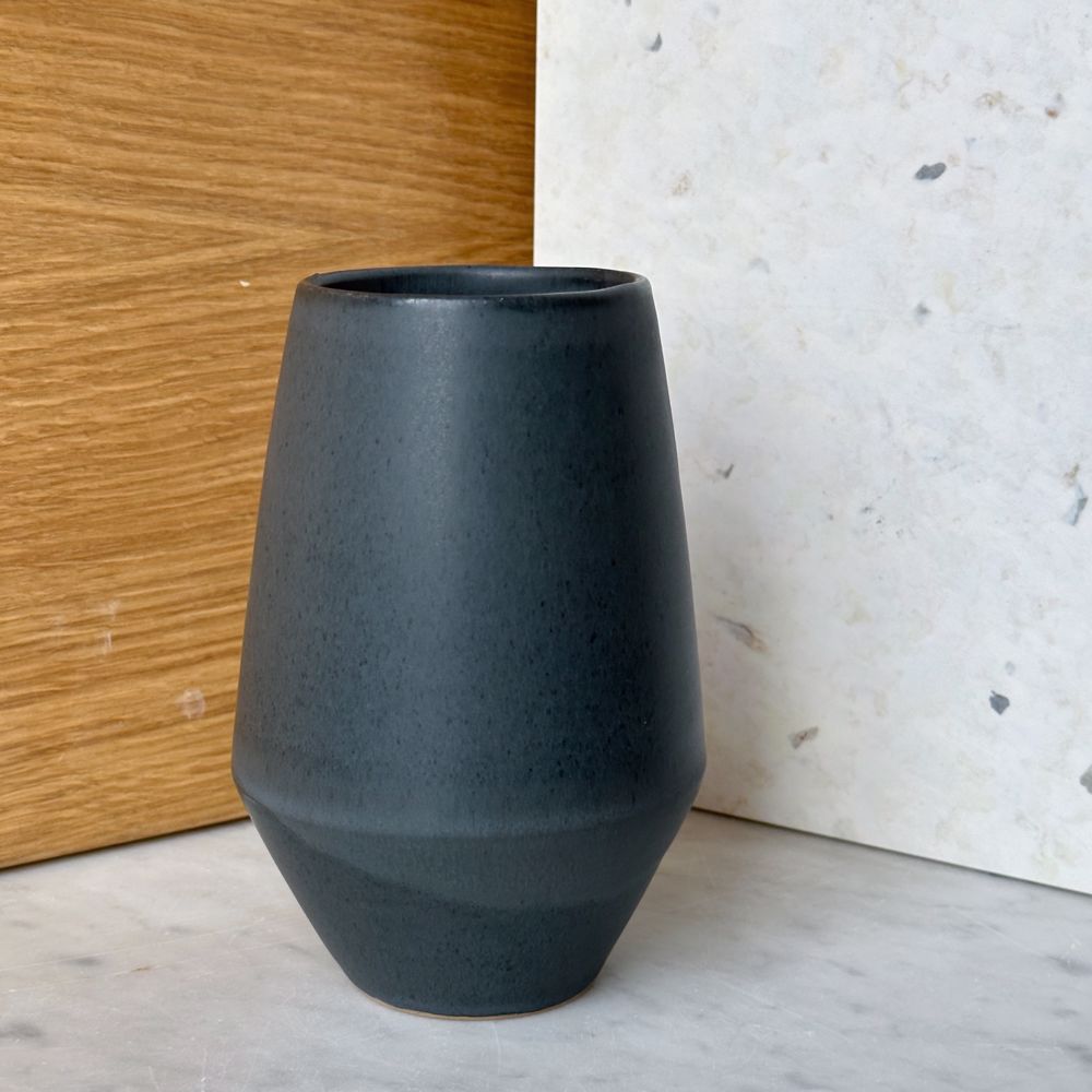 Oda Garden vase (mellem) BLÅ