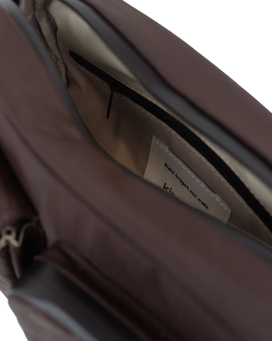 Crossbody bag 'Miles', Downtown Mocha, Kintobe