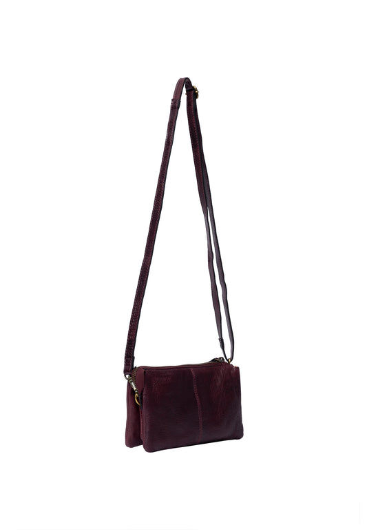 Lisa Urban, Skuldertaske, Dark Cherry, Re:designed