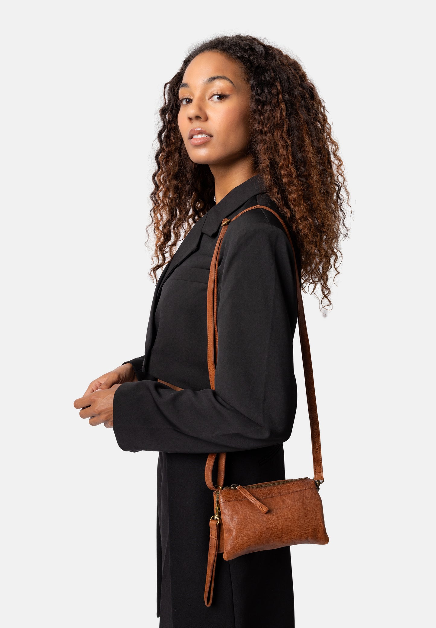 Lisa Urban, Skuldertaske, Walnut, Re:designed