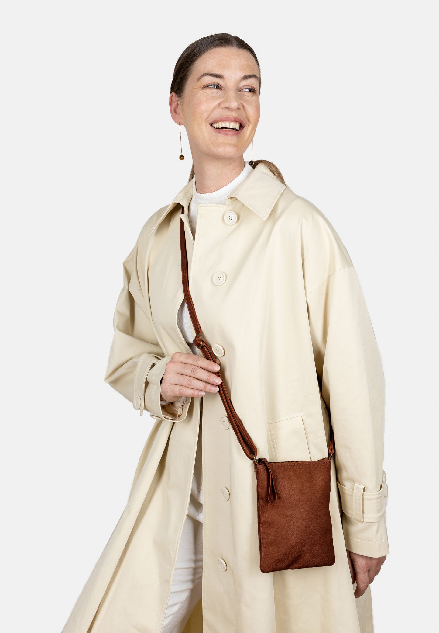 Jane Urban, Skuldertaske, Walnut, Re:designed