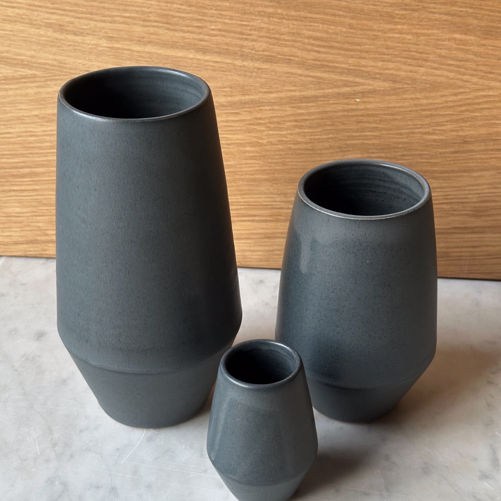 Oda Garden vase (stor) BLÅ
