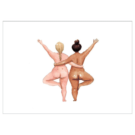 Plakat: Couples Tree Pose