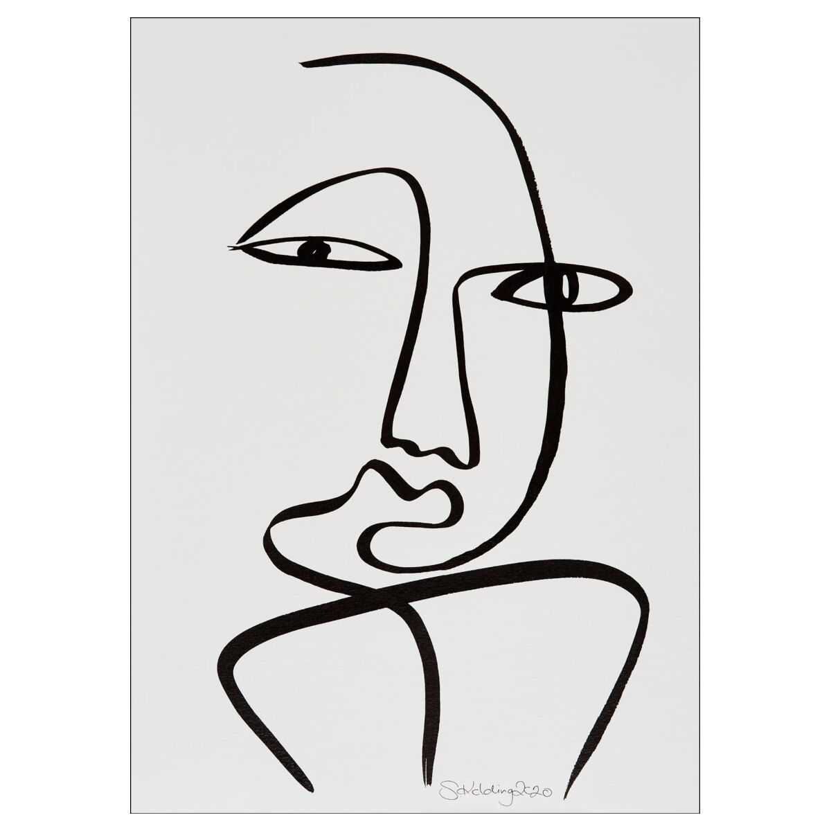 Plakat: Face No. 1