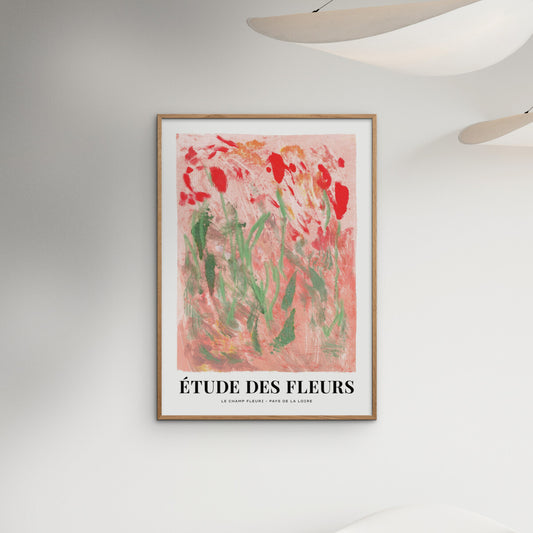 Plakat: Le Champ Fleuri