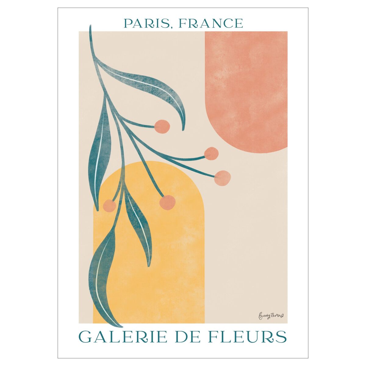 Plakat: Botanical Poster III