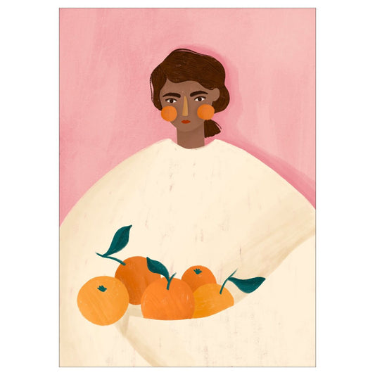 Plakat: The Woman with the Orange