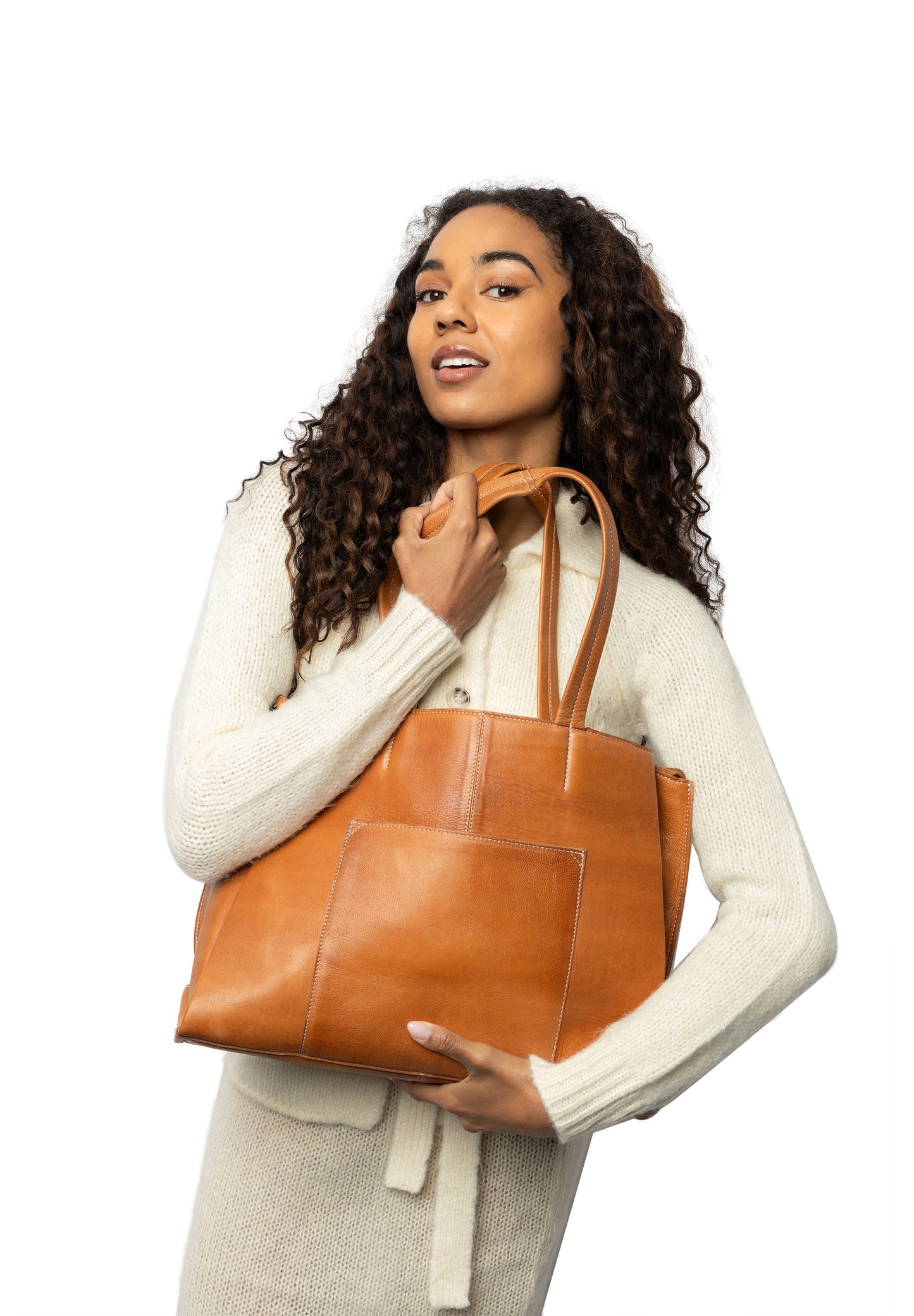 Eliana, Workbag, Burned Tan, Re:designed