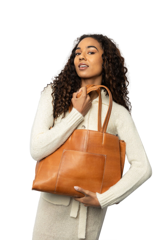 Eliana, Workbag, Burned Tan, Re:designed