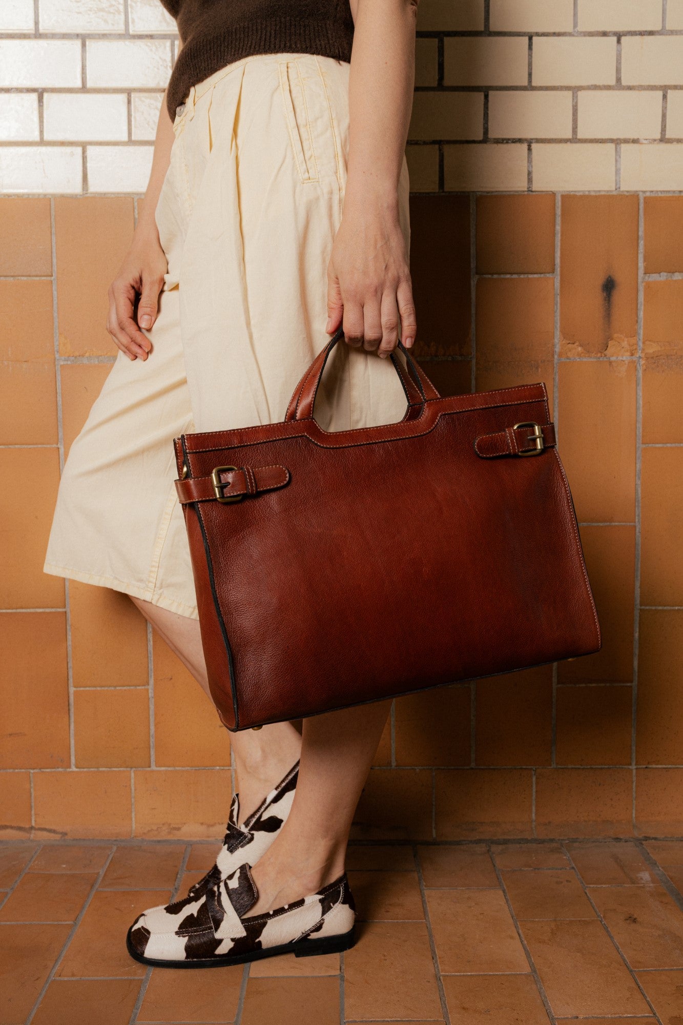May Big, Workbag, Cognac, Re:designed