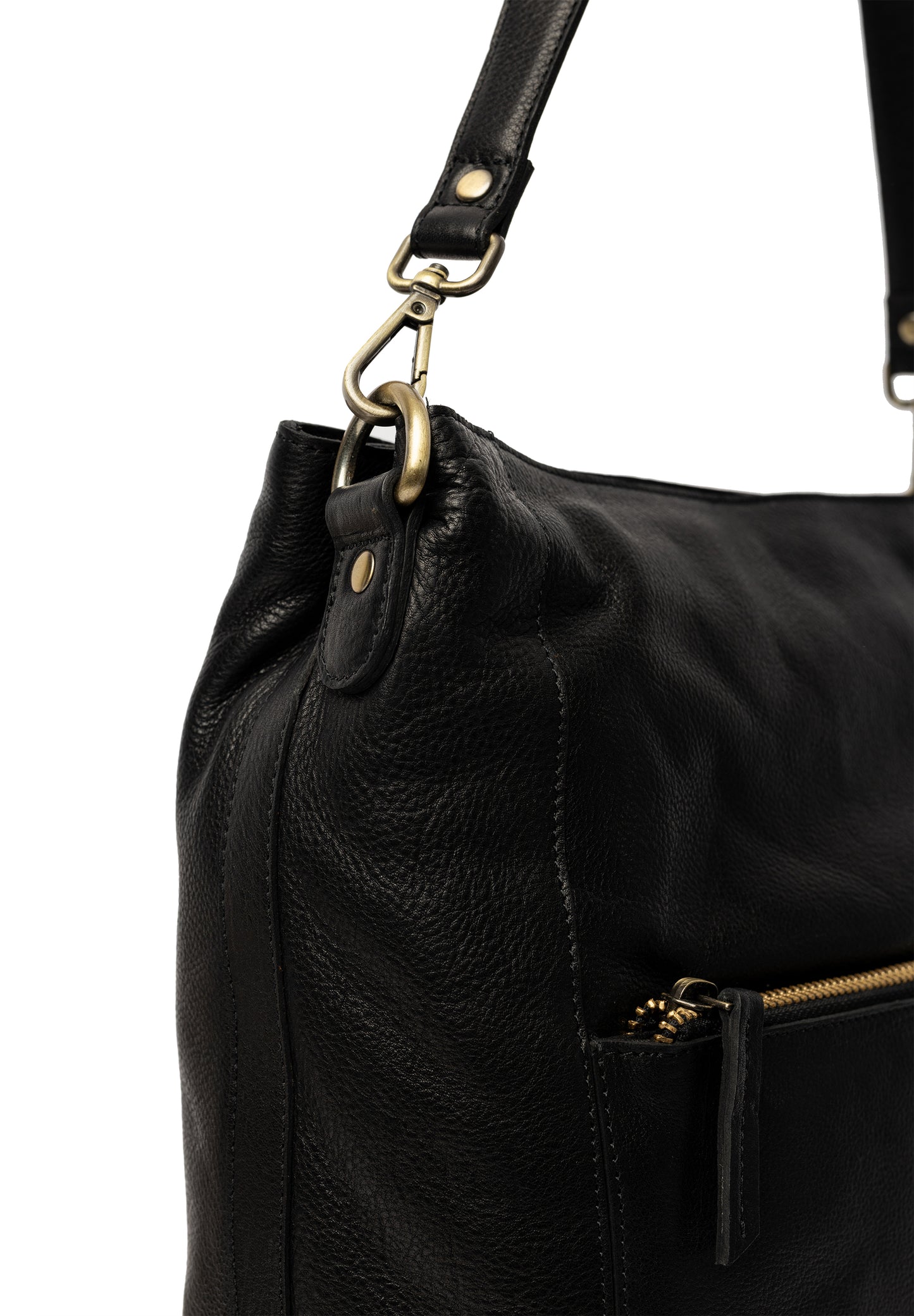 Myra Big, Skuldertaske, Black, Re:designed