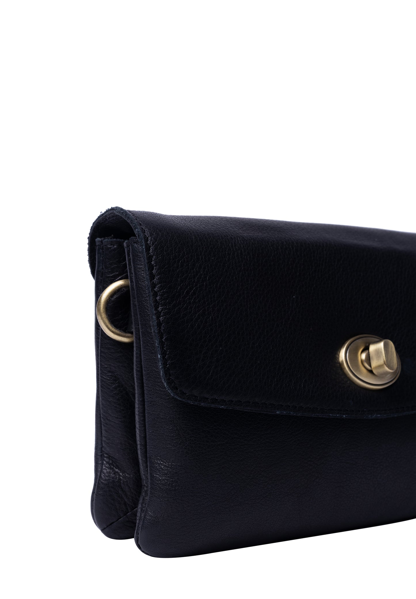 Nisha Clutch, Black, Re:designed