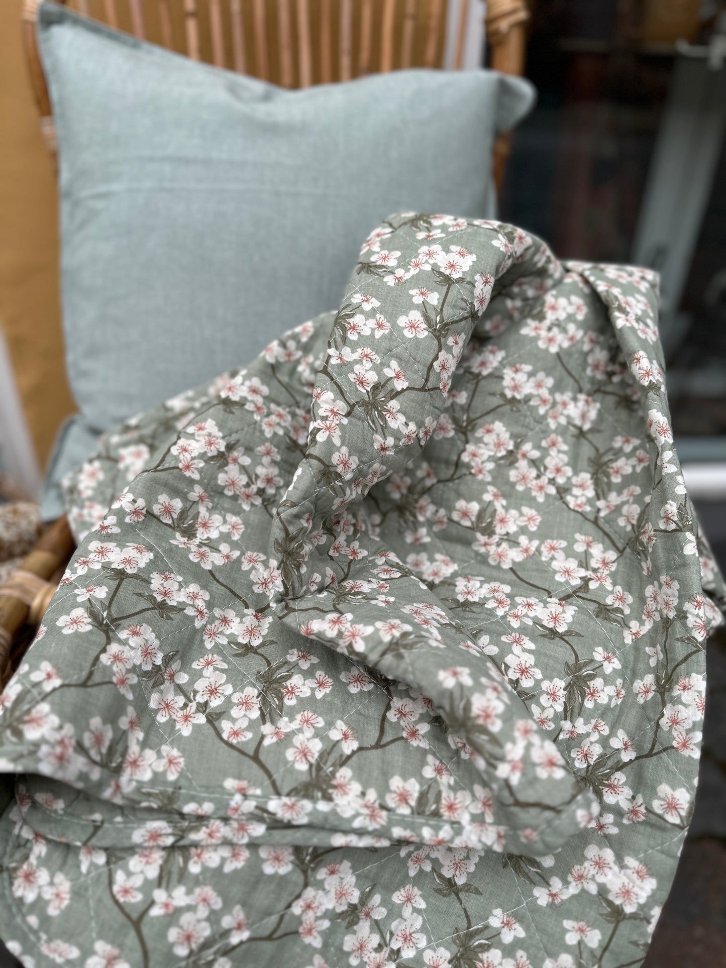 Quiltet plaid (140x180 cm) - amalie verte