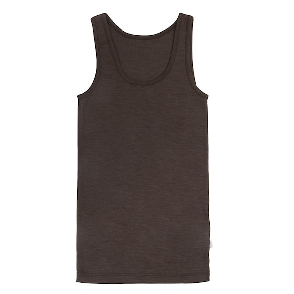 Tank Top, Wool/Silk, Brun, Joha