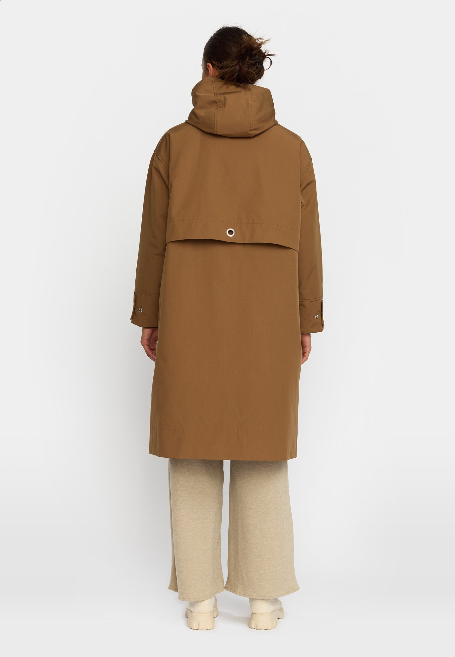 Parka Coat, Brown, Selfhood