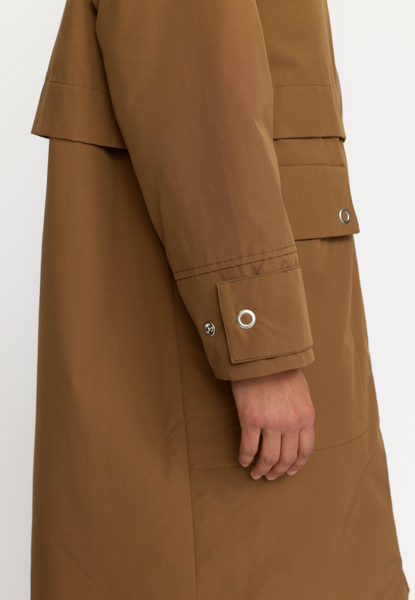 Parka Coat, Brown, Selfhood