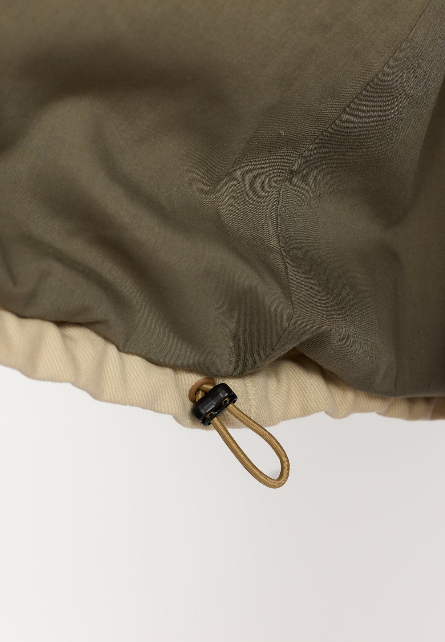 Quiltet Patchwork Jacket, Army, Selfhood