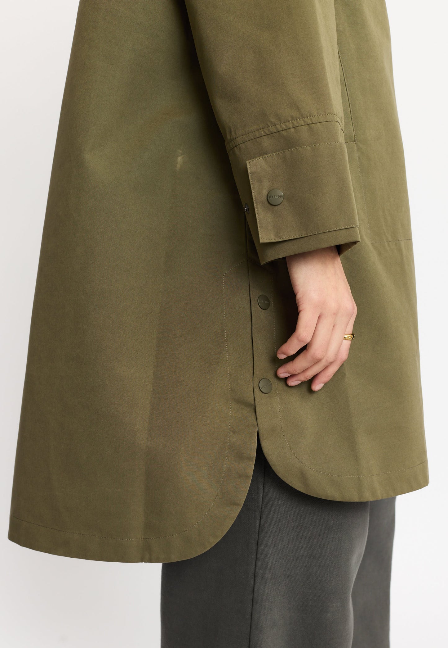 Hooded Coat, Army, Selfhood