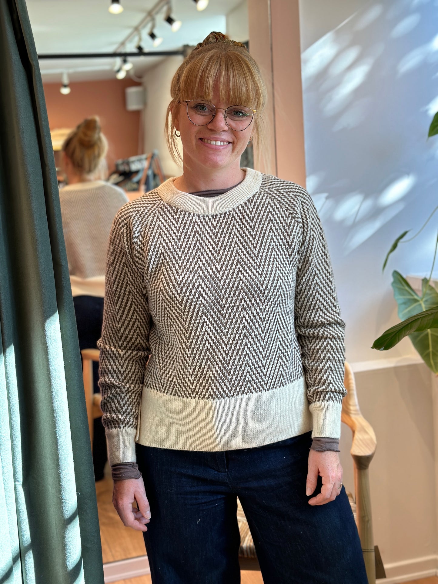 Nao Sweater IVORY/COCOA