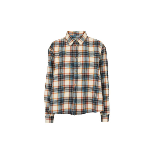 Kira Shirt, Copen Blue/Birch, Basic Apparel