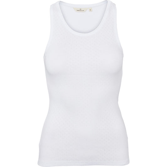 Arense Tank Top, White, Basic Apparel