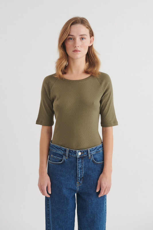 Arense Kortærmet Tee, Sea Turtle, Basic Apparel