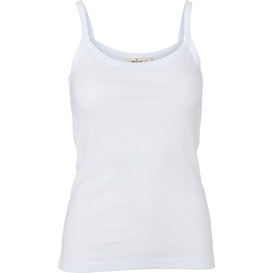 Arense Strap Top, White, Basic Apparel