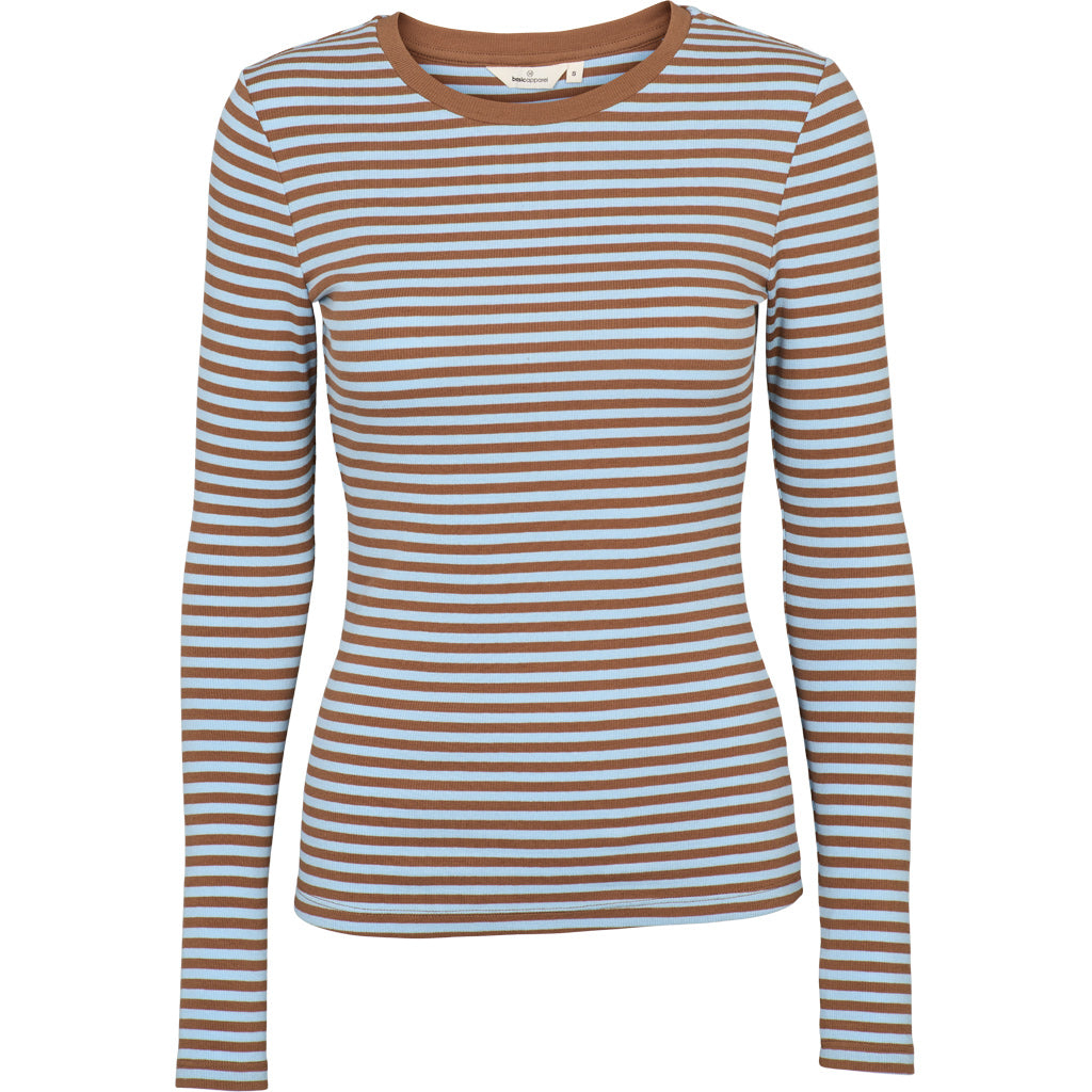 Ludmilla LS Tee, Nuthact/Dutchcanal, Basic Apparel