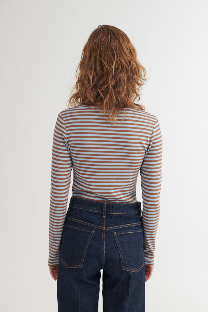 Ludmilla LS Tee, Nuthact/Dutchcanal, Basic Apparel