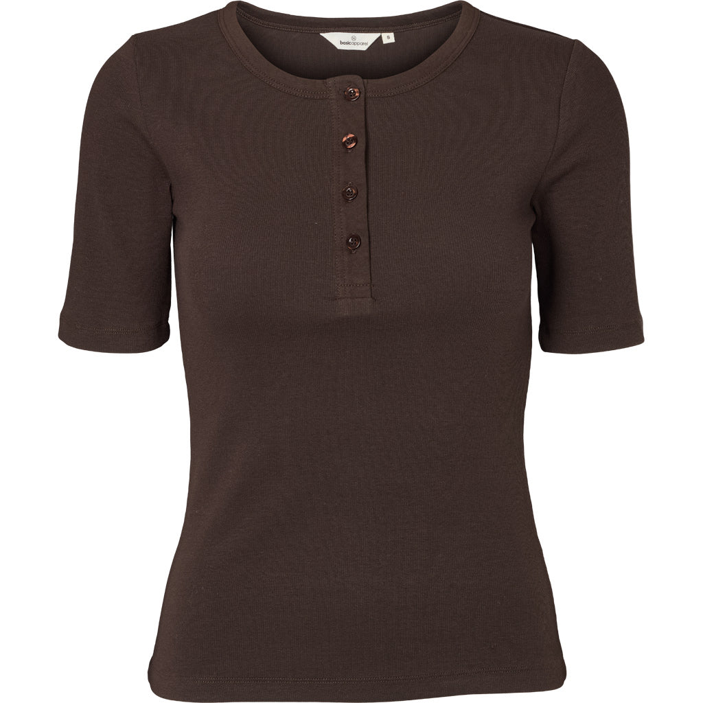 Ludmilla SS Granddad, Chocolate Torte, Basic Apparel