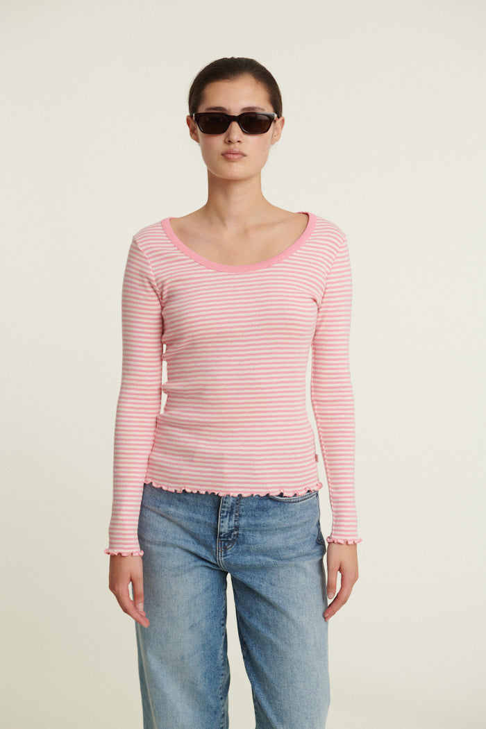 Silma Ls Tee (conch shell/birch)