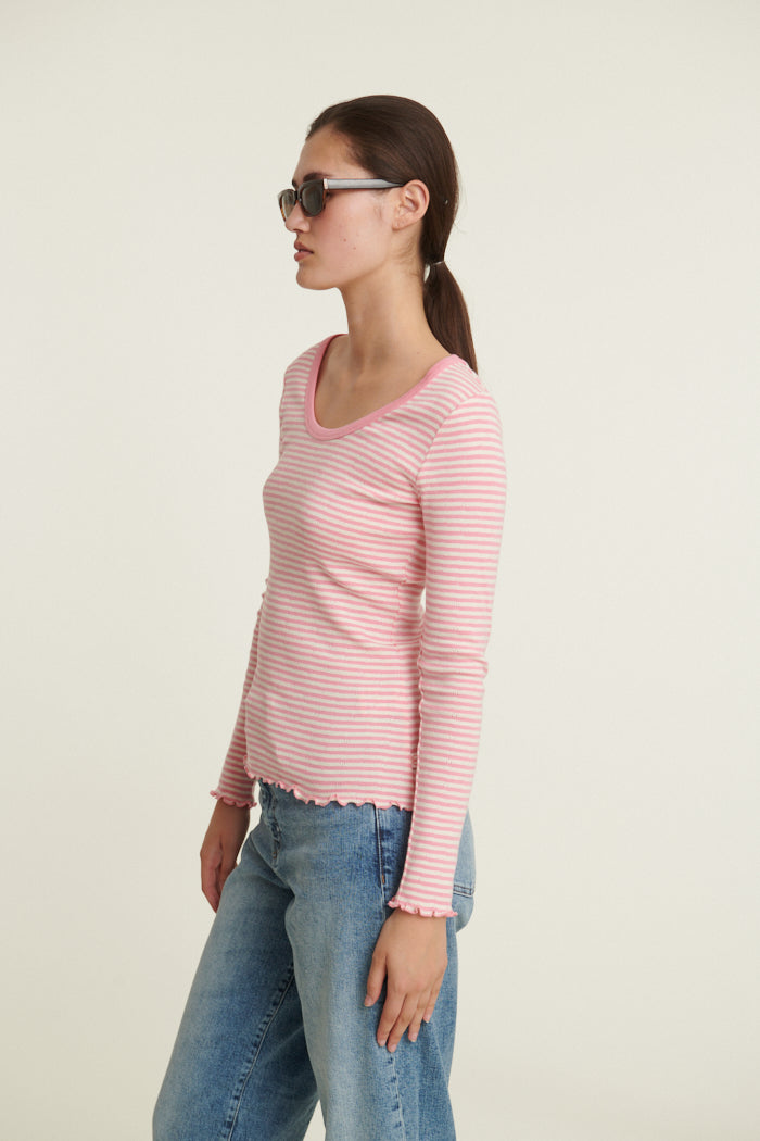 Silma Ls Tee (conch shell/birch)