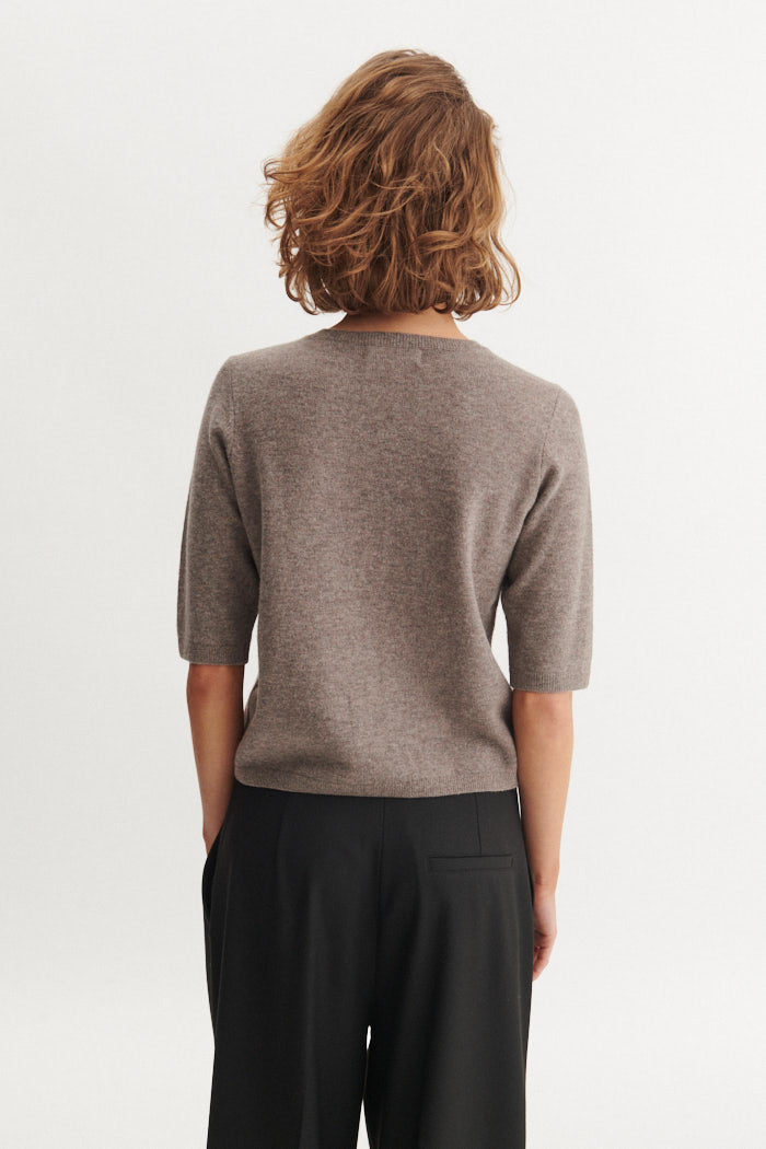 Selem Granddad Tee, Portabella, Basic Apparel