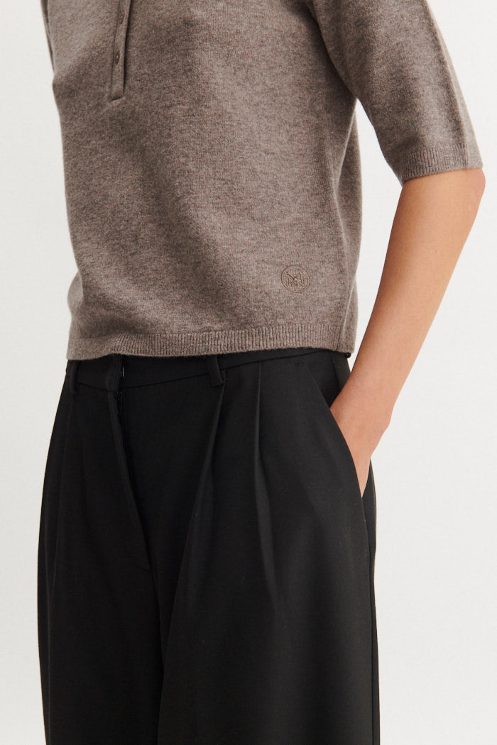 Selem Granddad Tee, Portabella, Basic Apparel