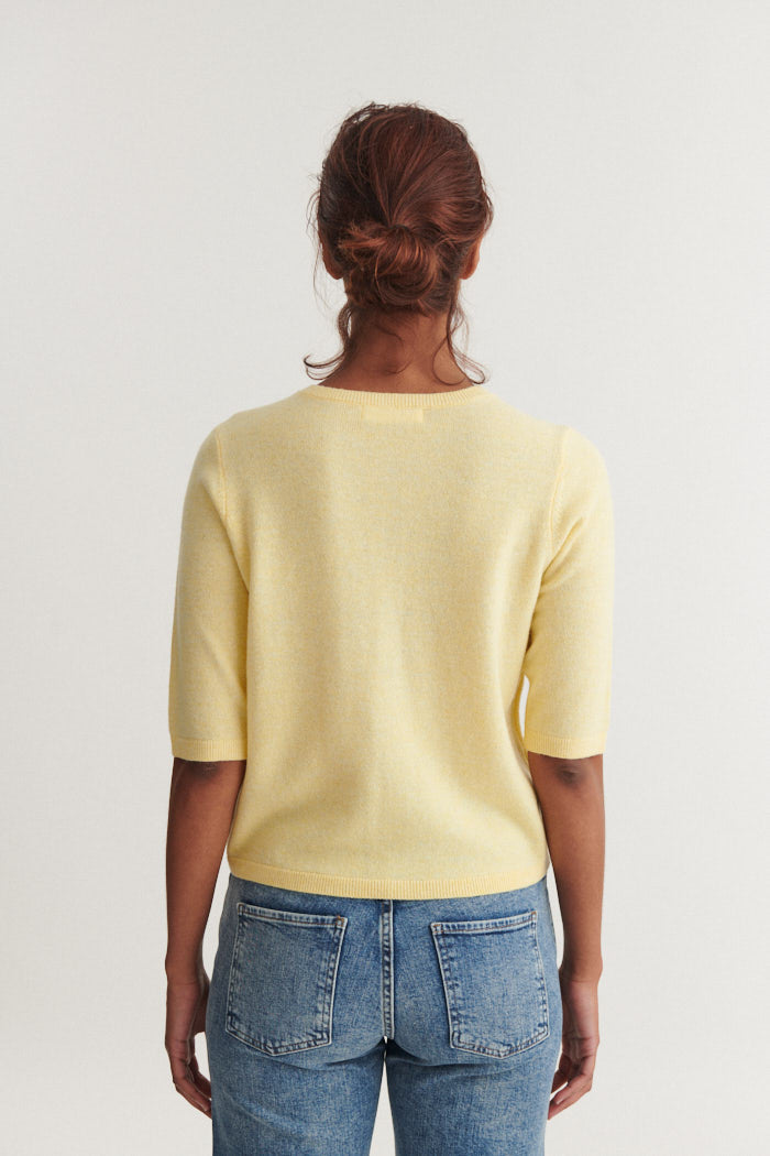 Selem Granddad Tee, Sunlight, Basic Apparel