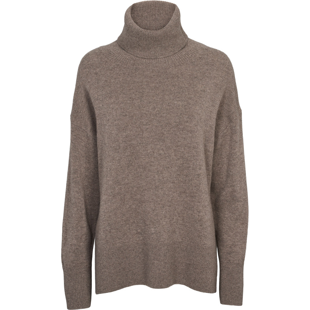 Liz Rullekrave Sweater, Portobella, Basic Apparel