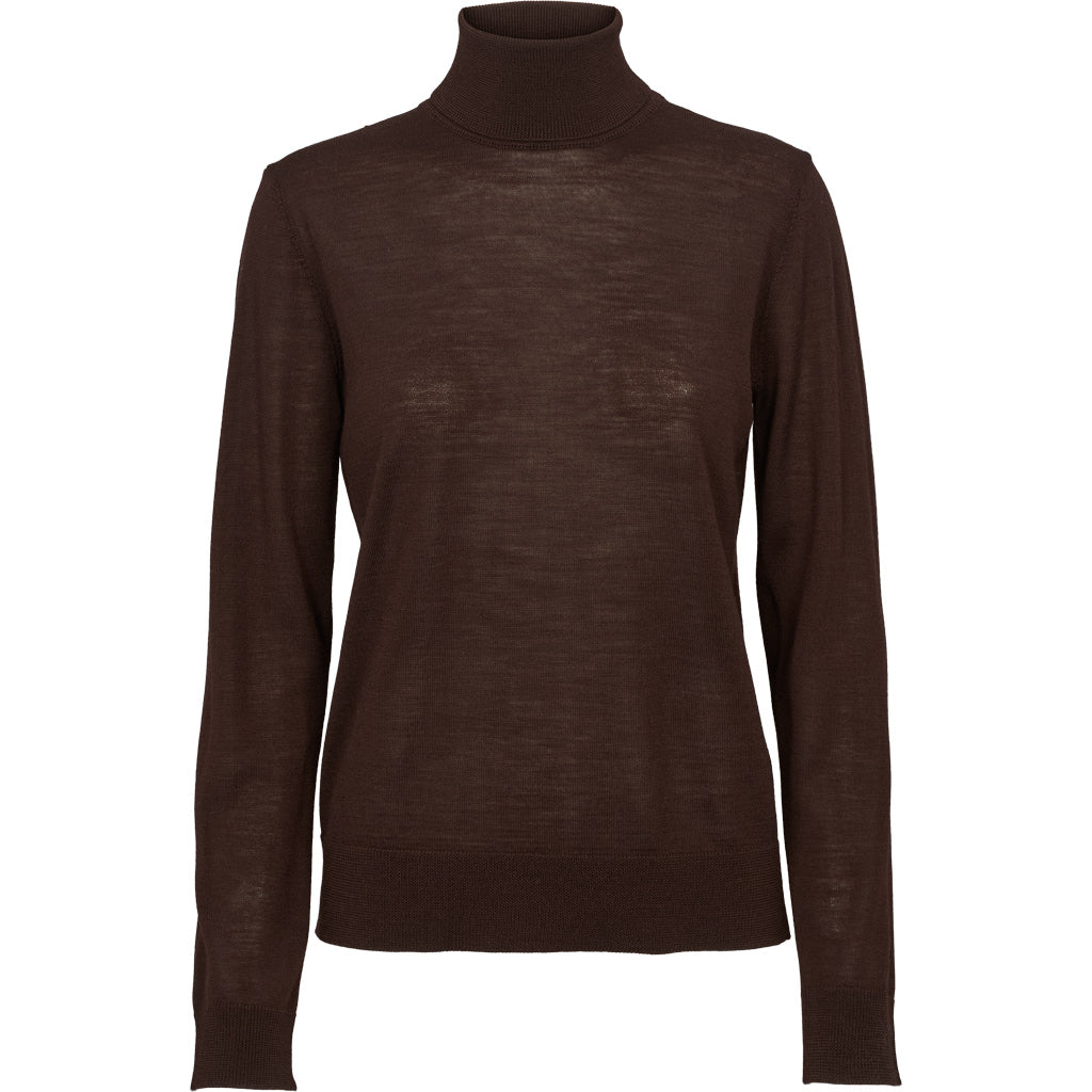 Vera Roll Neck, Chocolate Torte, Basic Apparel