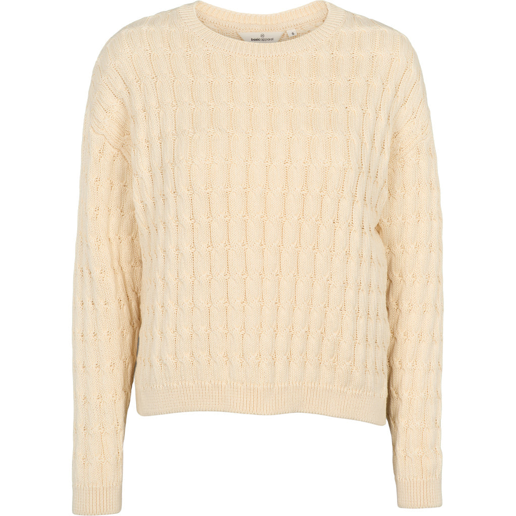 Minie Sweater, Whisper White, Basic Apparel