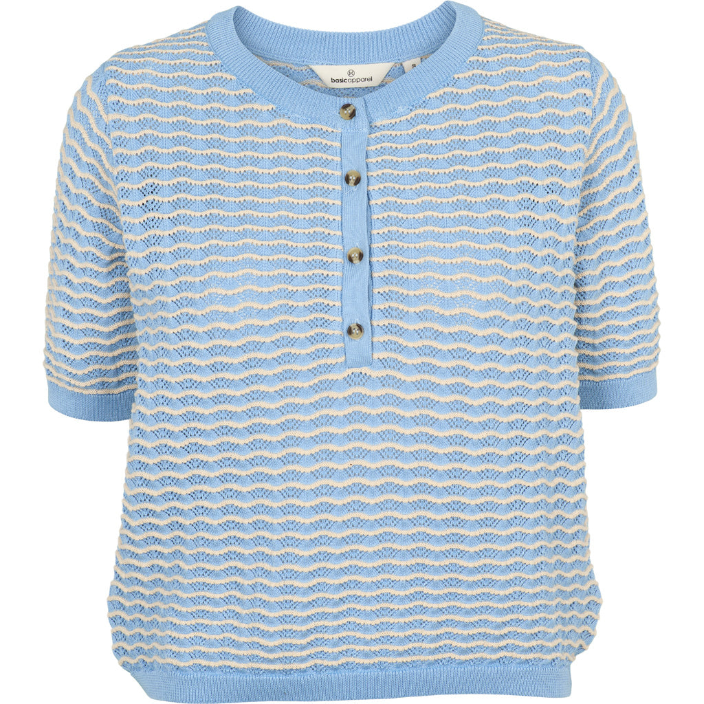 Cashi Granddad Pullover, Dutch Canal/Birch, Basic Apparel