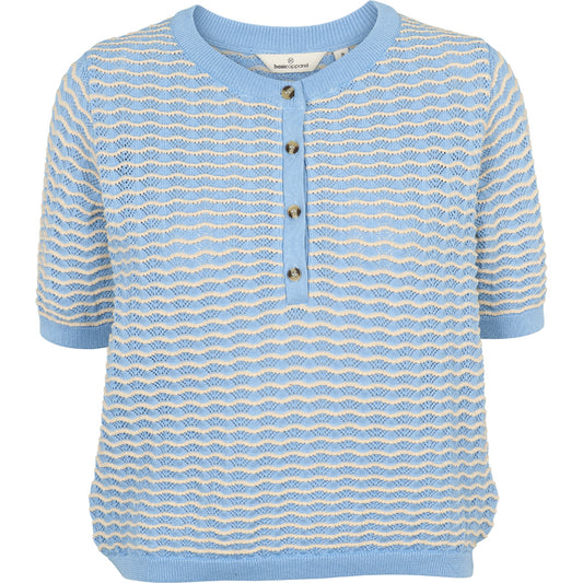 Cashi Granddad Pullover, Dutch Canal/Birch, Basic Apparel