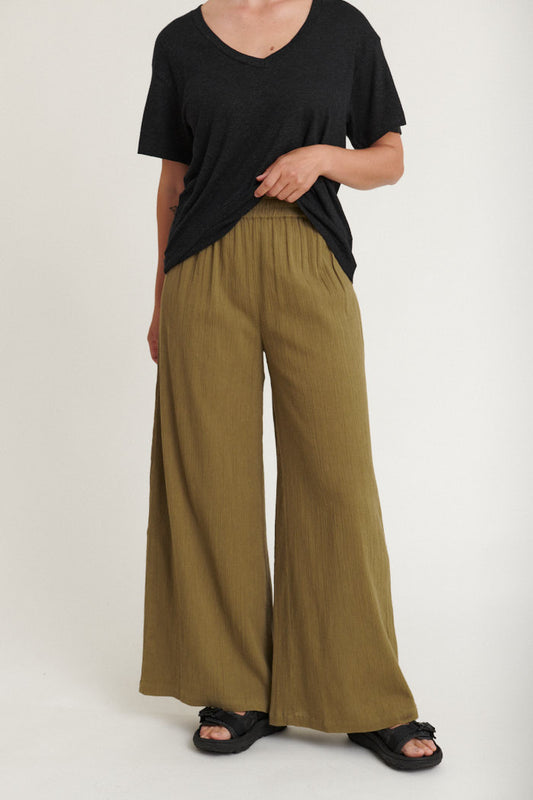 Simone Loose Pants MARTINI OLIVE