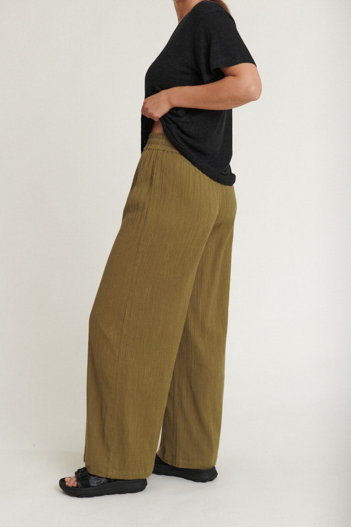 Simone Loose Pants MARTINI OLIVE