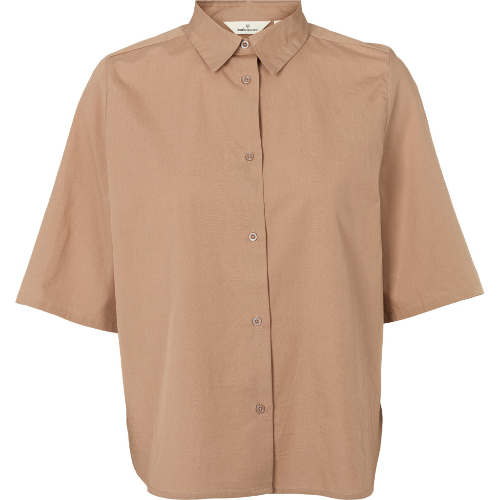Silje SS Shirt, Portobella, Basic Apparel