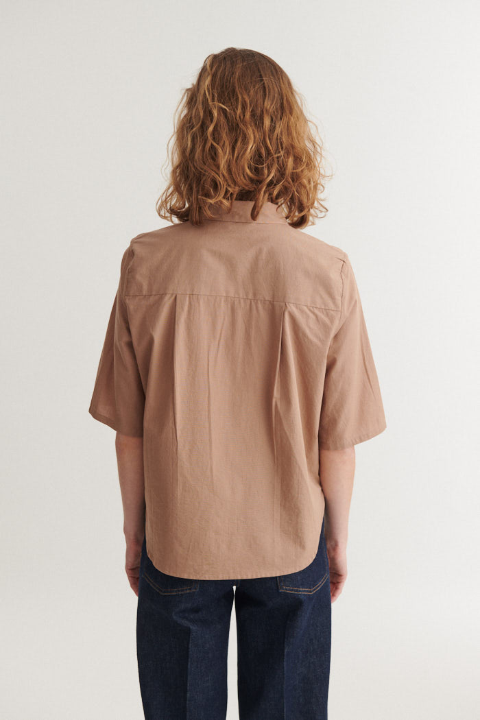Silje SS Shirt, Portobella, Basic Apparel