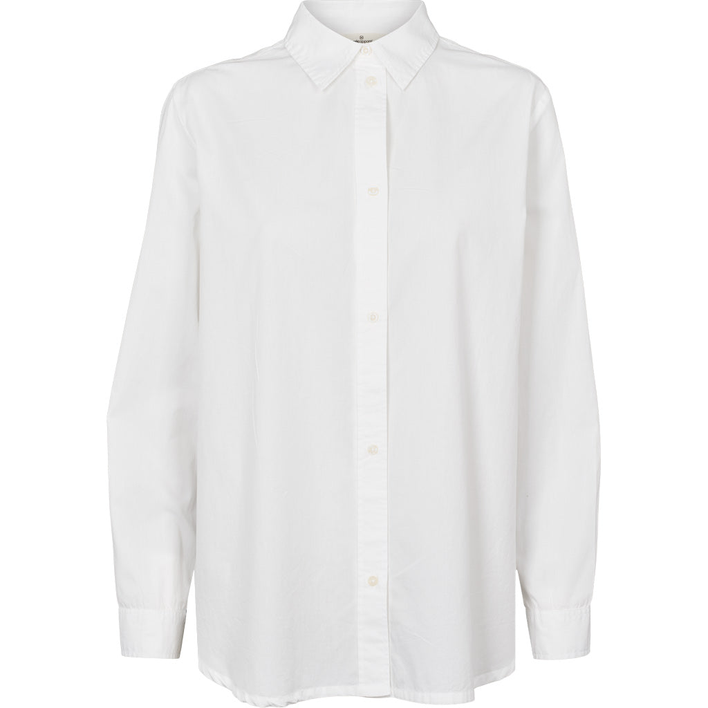 Silje Shirt, Bright White, Basic Apparel